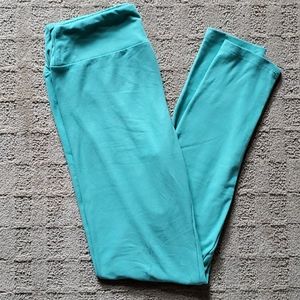 LulaRoe teal leggings
